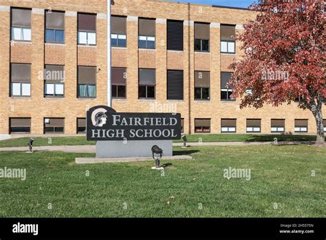 The Fairfield Iowa High School several days after teacher Nohema Graber ...