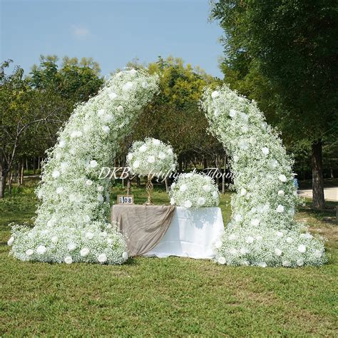 Dkb Wedding Arch Background Arch Stage Props Decor Flower Stand Heart