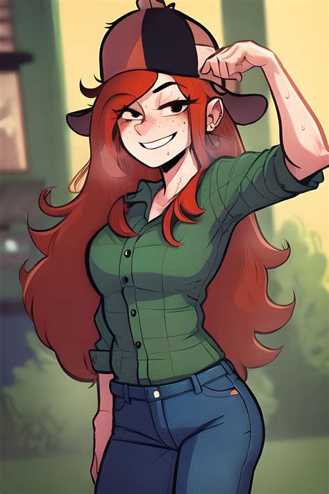 Gravity Falls Wendy Anime