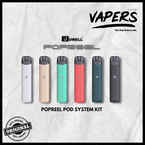 Authentic Uwell Popreel N1 Refillable Pod Kit 520mah Uwell Popreel N1