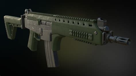 3D model Imbel IA2 Assault Rifle VR / AR / low-poly | CGTrader