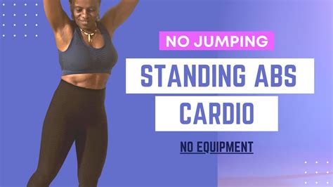 🔥30 Min Sweaty Standing Abs Cardio For Flat Belly Small Waist And Abs