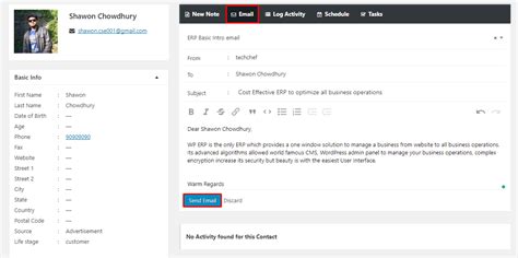 How To Send Email Using Crm