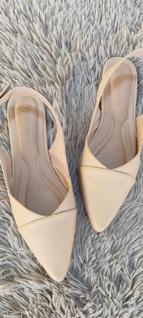 Slingback Nude NP Crysbella