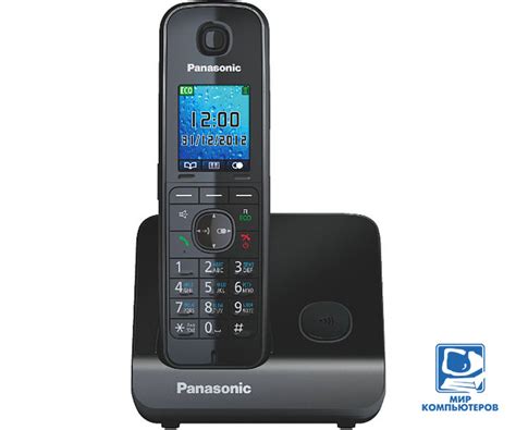 Купить Телефон Panasonic DECT KX-TG8151UAB Black в Тирасполе, Бендерах ...