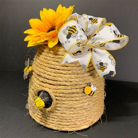 Skep Bee Hive Etsy