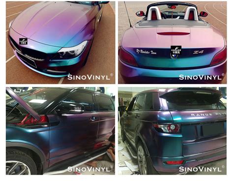 CARLIKE CL CV Chameleon Color Changing Vinyl Wrap Car SINO VINYL