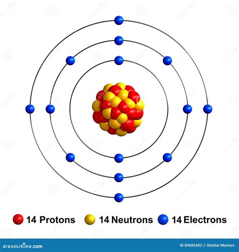 Silicon stock illustration. Illustration of education - 89682682