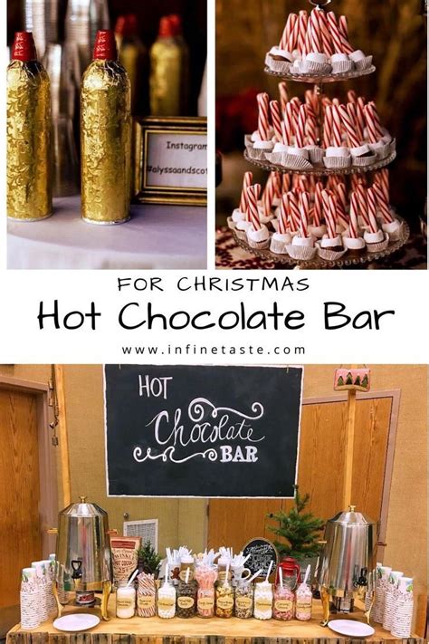 How To Make A DIY Hot Chocolate Bar Recipe Hot Chocolate Bars Hot