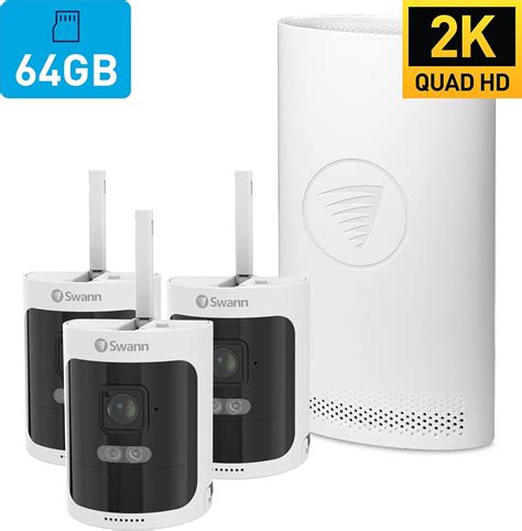 Swann Allsecure 2k Wireless Nvr Security System 2 Cam Kit Security