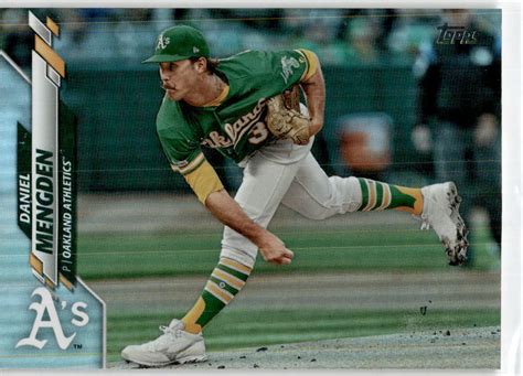 2020 Topps Baseball Rainbow Foil Daniel Mengden 261 EBay