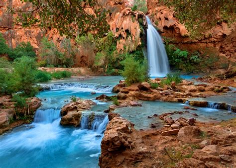 Elevation of Havasu Falls, Supai, AZ, United States - Topographic Map ...