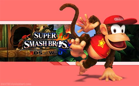 Diddy Kong Wallpaper - Super Smash Bros. Wii U/3DS by AlexTHF on DeviantArt