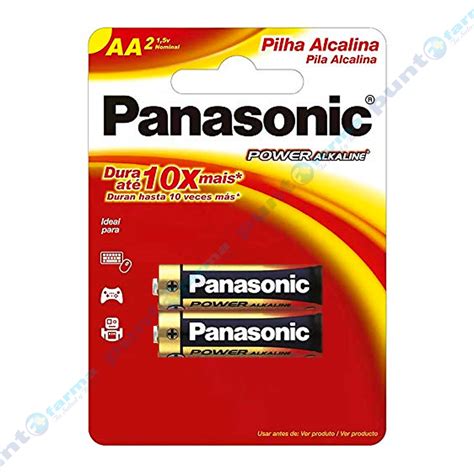 Pilas Power Alkaline 2BT Chico Panasonic Cont 2 Unidades Punto Farma