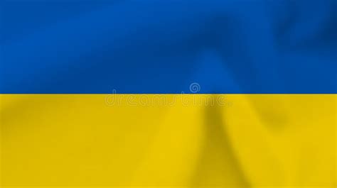 Ukrainian National Flag Stock Illustration Illustration Of National