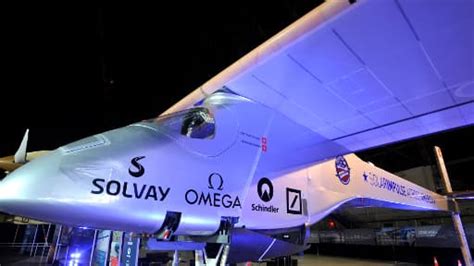 Lavion Solaire Solar Impulse A Décollé