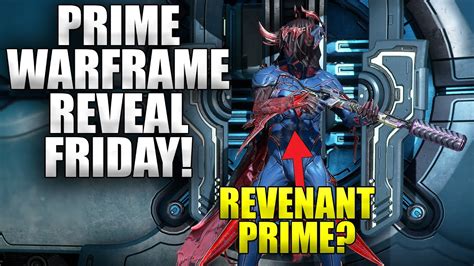 New Prime Warframe Reveal Devstream 164 Revenant Prime Friday Youtube