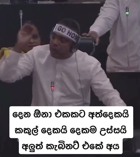 දෙන ඕනා එකකට අත්දෙකයි කකුල් දෙකයි දෙකම උස්සයි අලුත් කැබිනට් එකේ අය