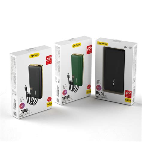 Dudao K Pro Powerbank With Built In