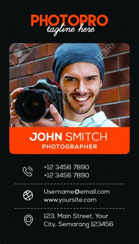 Photography Visiting Card Design Free Download - Freepsdking.com