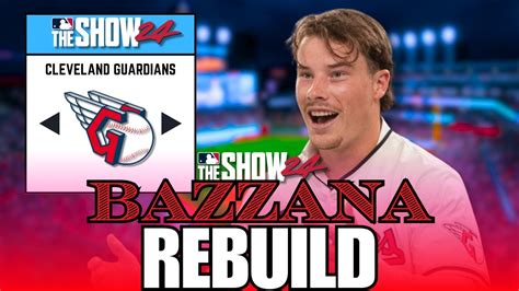 Cleveland Guardians TRAVIS BAZZANA Rebuild MLB The Show 24 Franchise