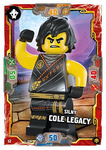 Lego Ninjago Tcg Nast Pny Poziom Nr Silny Cole Legacy