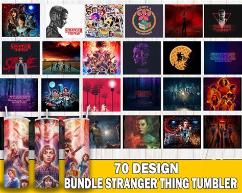 70 file stranger things tumbler Designs Bundle PNG, Hellfire - Inspire