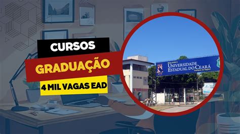 UECE surpreende e abre mais de 4 mil vagas em Cursos de Graduação EAD