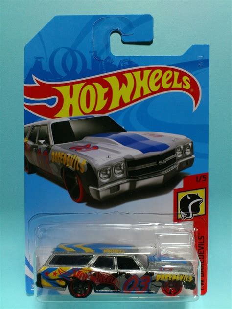 Chevelle Ss Wagon Hw Daredevils Red Toys Museum Muuseo