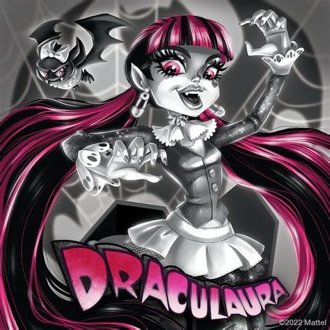 Monster High on Instagram: "Draculaura takes a bite out of silver ...