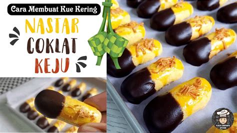 Resep Kue Lebaran Tanpa Mixer And Tanpa Oven Nastar Coklat Keju Youtube