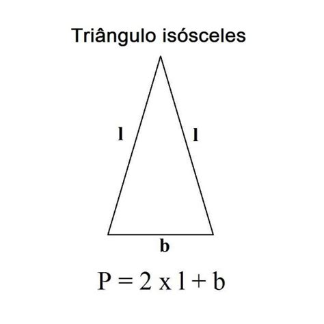 Como Calcular Perimetro De Um Triangulo Isosceles Printable Templates