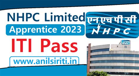 Nhpc Apprenticeship Recruitment 2023 ‣ Anil Sir Iti