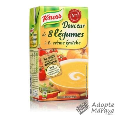 Knorr Les Douceurs Douceur de 8 Légumes à la Crème fraîche La brique