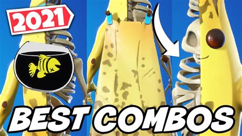 Best Combos For The Peely Bones Skin 2021 Updated Fortnite Youtube