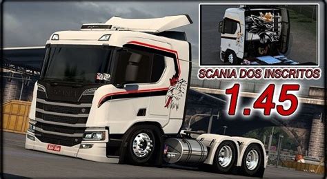 Caminhão New Scania Qualificada Mods Ets2 1 45 Dalenha Mods