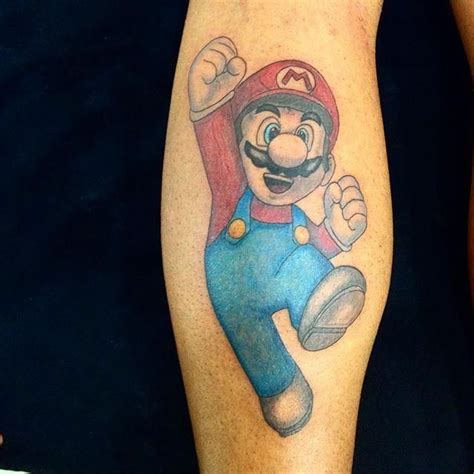 Tremendous Mario Bros Tattoos Mario Bros Mario Tattoo Super Mario