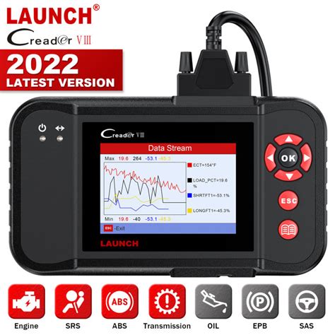 Launch X Creader Viii Obd Scanner Abs Srs At