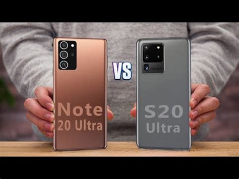 Samsung Galaxy Note Ultra Vs Samsung Galaxy S Ultra Comparison