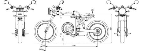 Dch Naked Dechavesmotion Moto Electrica Vehiculo Electrico Planos