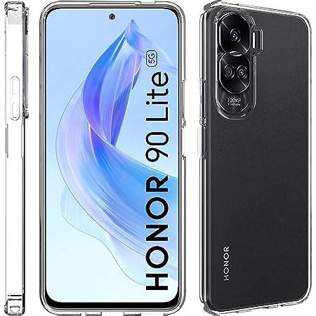 JIAFEI Coque pour Honor 90 Lite 5G Étui Protecteur en Souple Silicone