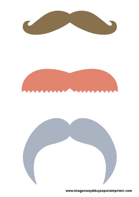 Bigotes Para Imprimir Colorear Dibujos Letras Actividades Infantiles