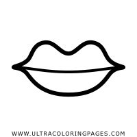 Dibujo De Labios Para Colorear Ultra Coloring Pages