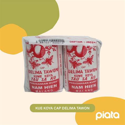 Jual Kue Koya Isi 4 Cap Delima Tawon Shopee Indonesia