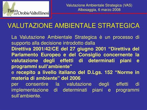 Ppt Valutazione Ambientale Strategica Vas Powerpoint Presentation