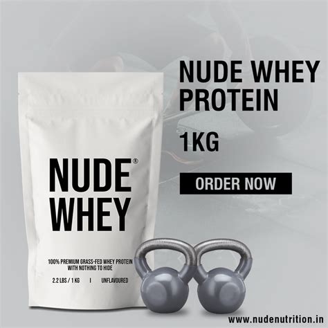 NUDE WHEY 100 Premium Grass Fed Whey Protein Nudenutrition