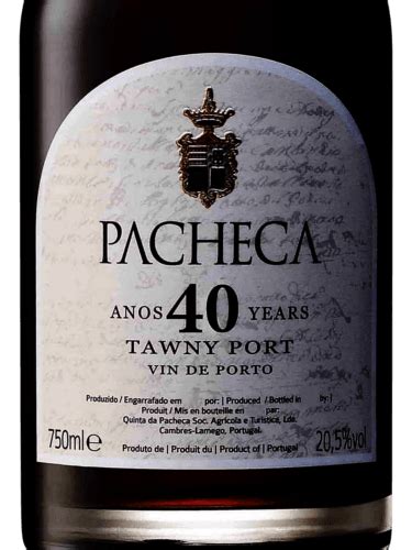 N V Pacheca Years Tawny Porto Vivino Us