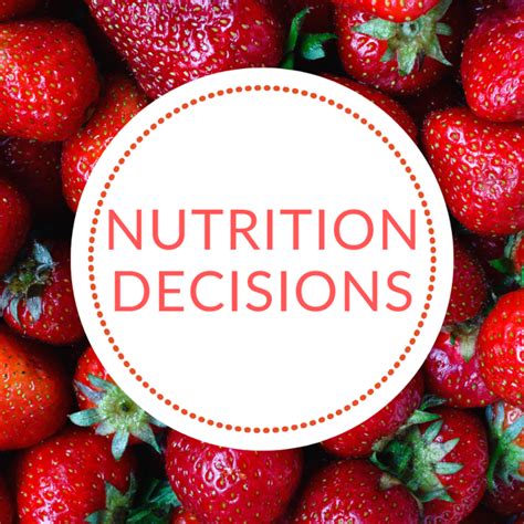 Nutrition Decisions