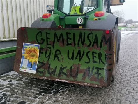 Protestaktionen Der Landwirte F Hren Zu Beeintr Chtigungen Im