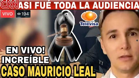 Como Fue La Audiencia En Vivo De Jhonier Leal Lo Que Dijo Sorprendió